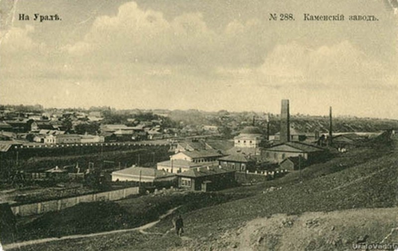 Каменский завод в начале XIX века