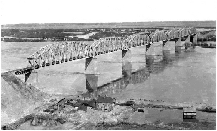 Железнодорожный мост через р. Обь