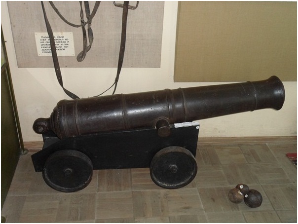 Неизвестная пушка Каменского завода в Кропоткине