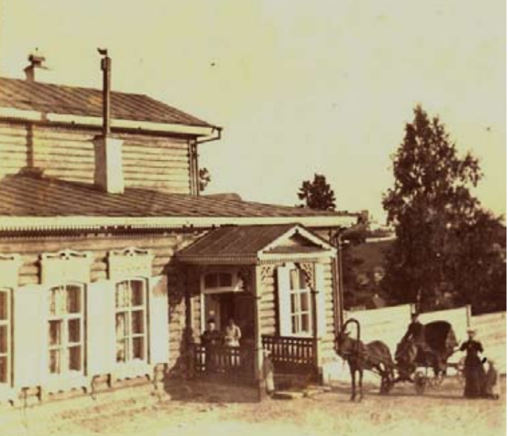 Дом врача госпиталя Каменского завода, середина XIX века