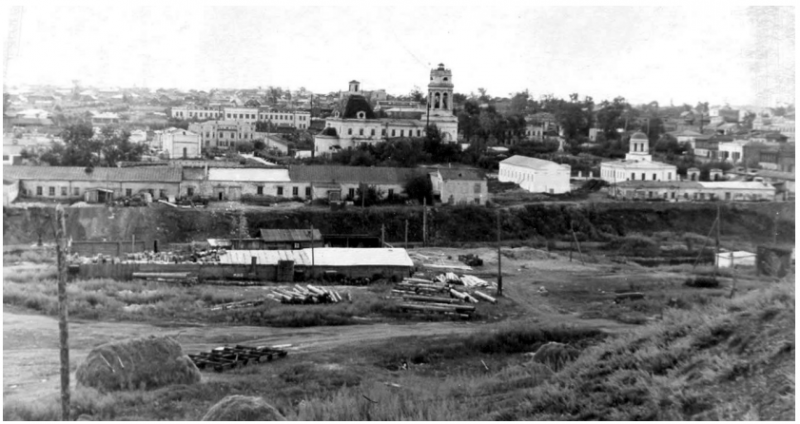 Бывшая контора Каменского завода. 1960  - е годы