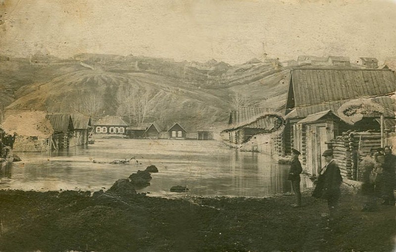 Наводнение на Мостовой 1914