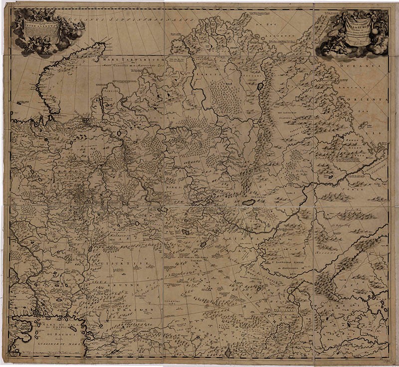 Карта Тартарии Витсена