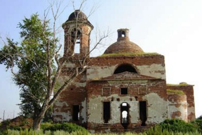 Введенская церковь в селе Травянское