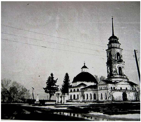 Николаевская церковь в селе Юго-Конево